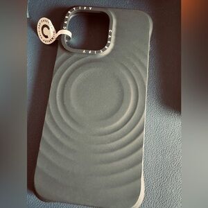 Casetify Black Ripple iPhone 15 Pro Max MagSafe Phone Case